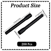 200Pcs Plastic Tattoo Mixer Sticks FIND-CP0003-38-2