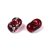 Picasso Spray Painted Glass Seed Beads SEED-T006-04-33-5