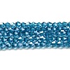 Transparent Electroplate Glass Beads Strands LS-EGLA-A039-T2mm-A01-1