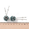 Handmade Polymer Clay Rhinestone Beads CLAY-H003-02P-01-3