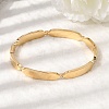 304 Stainless Steel Hinged Bangles for Women BJEW-D408-08G-4
