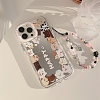 Cat Mirrored Axrylic Mobile Phone Cover PW-WG472D8-03-1