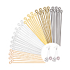 1200Pcs 6 Colors Alloy Eye Pins FIND-PH0025-40-6