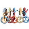 DIY Plastic Miniature Bicycles MIMO-PW0003-118-1