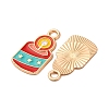 Christmas Alloy Enamel Pendants LS-ENAM-K080-01D-G-2