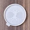 Tree of Life DIY Silicone Coaster Molds DIY-E073-03C-2