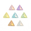 Mocha Effect Triangle Shape Sew on Rhinestone GLAA-A024-06D-1