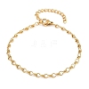 201 Stainless Steel Bulb Link Chain Bracelets for Women BJEW-G767-01B-G-4