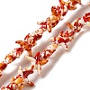 Synthetic Turquoise Dyed Beads Strands G-P507-04C-1
