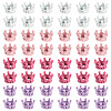 48Pcs 4 Colors Alloy Crown European Beads FIND-TA0010-45-4