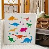 Large Plastic Reusable Drawing Painting Stencils Templates DIY-WH0202-141-4