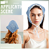 Polyester Triangle Headscarf AJEW-WH20072-72-4