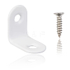 20 Sets 304 Stainless Steel Floating Shelf Brackets DIY-CP0012-49A-6