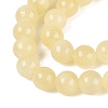 Natural Golden Silk Jade Beads Strands G-N369-01E-01-3