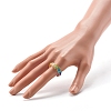 Transparent Acrylic Beads Finger Rings X1-RJEW-TA00004-3