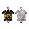 Alloy Enamel Connector Charms FIND-CJC0001-04D-1
