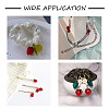 35Pcs 7 Style Handamde Bumpy Lampwork Beads LAMP-CD0001-11-6