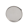 304 Stainless Steel Cuff Ring Components STAS-D372-06P-08-2