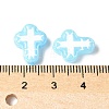 Baking Paint Glass Enamel Beads BLOW-D300-06B-4