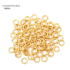 100Pcs 304 Stainless Steel Open Jump Rings STAS-YW0004-0.9x5-G-1
