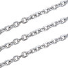 304 Stainless Steel Cable Chains CHS-CJ0001-13-4