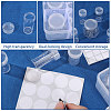 Rectangle Plastic Organizer Storage Grid Bead Containers CON-WH0100-80-4