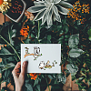 Rubber Clear Stamps DIY-WH0251-044-4