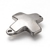 Non-Tarnish 304 Stainless Steel Pendants STAS-P256-08P-3