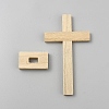 Wooden Cross Display Decorations DIY-WH0899-50-2