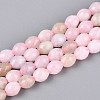 Natural Dyed White Jade Beads Strands G-T142-89H-4
