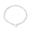 Glass Beaded Stretch Bracelets BJEW-JB11445-3