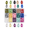 15 Colors ABS Plastic Imitation Pearl Cabochons SACR-JP0004-06-8x5mm-1