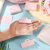 100Pcs Folding Flower Printed Paper Display Header Cards CDIS-TA0001-46A-7