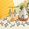20Pcs 2 Styles Opaque Acrylic Pendants MACR-SP0001-10-4