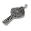 304 Stainless Steel Enamel Pendants STAS-G346-45P-2