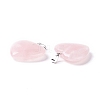 Natural Rose Quartz Pendants X-G-G956-B53-FF-3