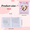 Heart Window Plastic Mini Photo Albums DIY-WH20062-42A-2