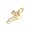 Brass Charms KK-G544-10G-07-2