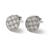 304 Stainless Stud Earring Findings STAS-M314-01A-P-1