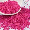 Baking Paint Glass Seed Beads SEED-S042-05B-68-1