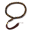 Natural Tiger Eye Beads Stretch Bracelets BJEW-I319-01D-1