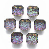 Transparent K9 Glass Cabochons GGLA-S057-001C-3