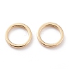 Brass Linking Rings KK-Y003-03C-G-2