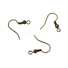 Brass Earring Hooks KK-YW0001-28AB-2
