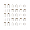 30Pcs 3 Styles 925 Sterling Silver Beads FIND-PH0023-40-7