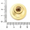 Golden Tone Wax Seal Brass Stamp Heads STAM-P002-01G-02-3