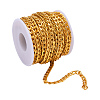 Aluminum Twisted Chains Curb Chains CHA-CJ0001-01G-5