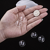 Handmade Two Holes Blown Glass Globe Beads BLOW-TA0001-01C-4