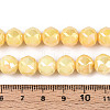 Anti-Tarnish Electroplate Glass Beads Strands X-GLAA-N010-10mm-01-4