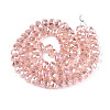 Electroplate Glass Beads Strands EGLA-T021-20J-2